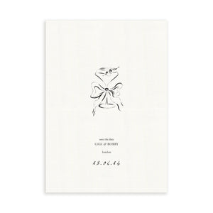 Martini Digital Save The Date - Ten Story Stationery
