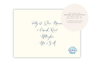 Natasha Howie X Ten story - Save The Date Personalised Envelope - Ten Story Stationery