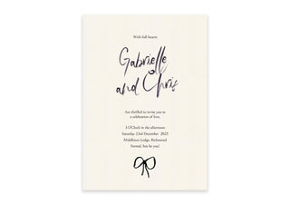 Set Gabrielle - Digital Invitation - Ten Story Stationery