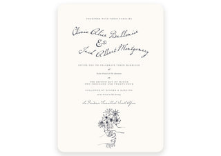 The Year Of The Bow Version 2- Invitation - Ten Story Stationery