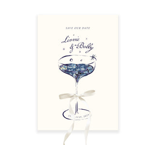 Mon Chéri - Blue Save The Date