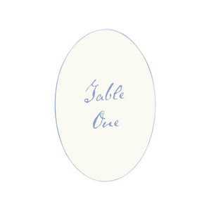 The Year Of The Bow - Oval Table Names