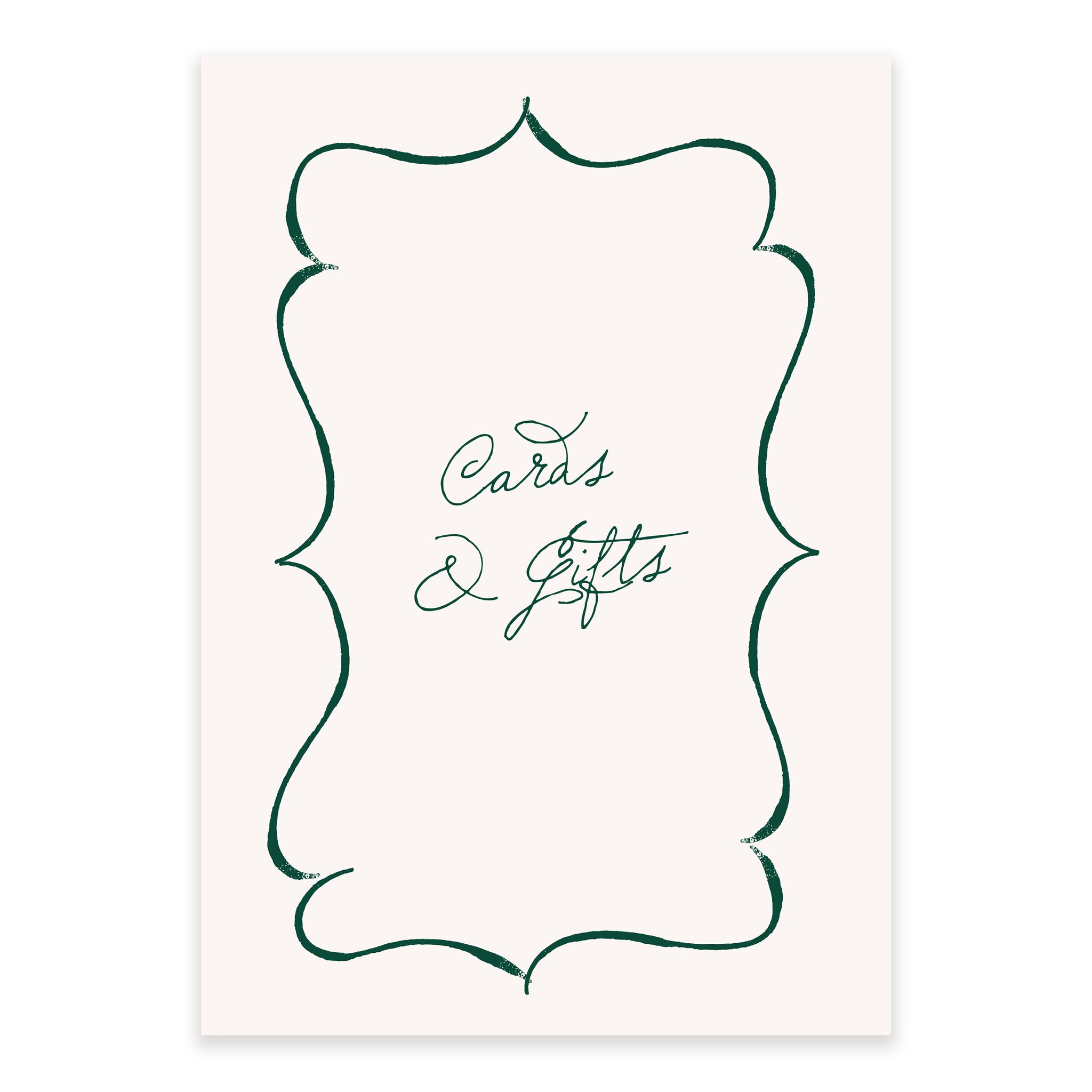 Ten Story Signature  - Misc Wedding Signage - Green