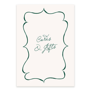 Ten Story Signature  - Misc Wedding Signage - Green