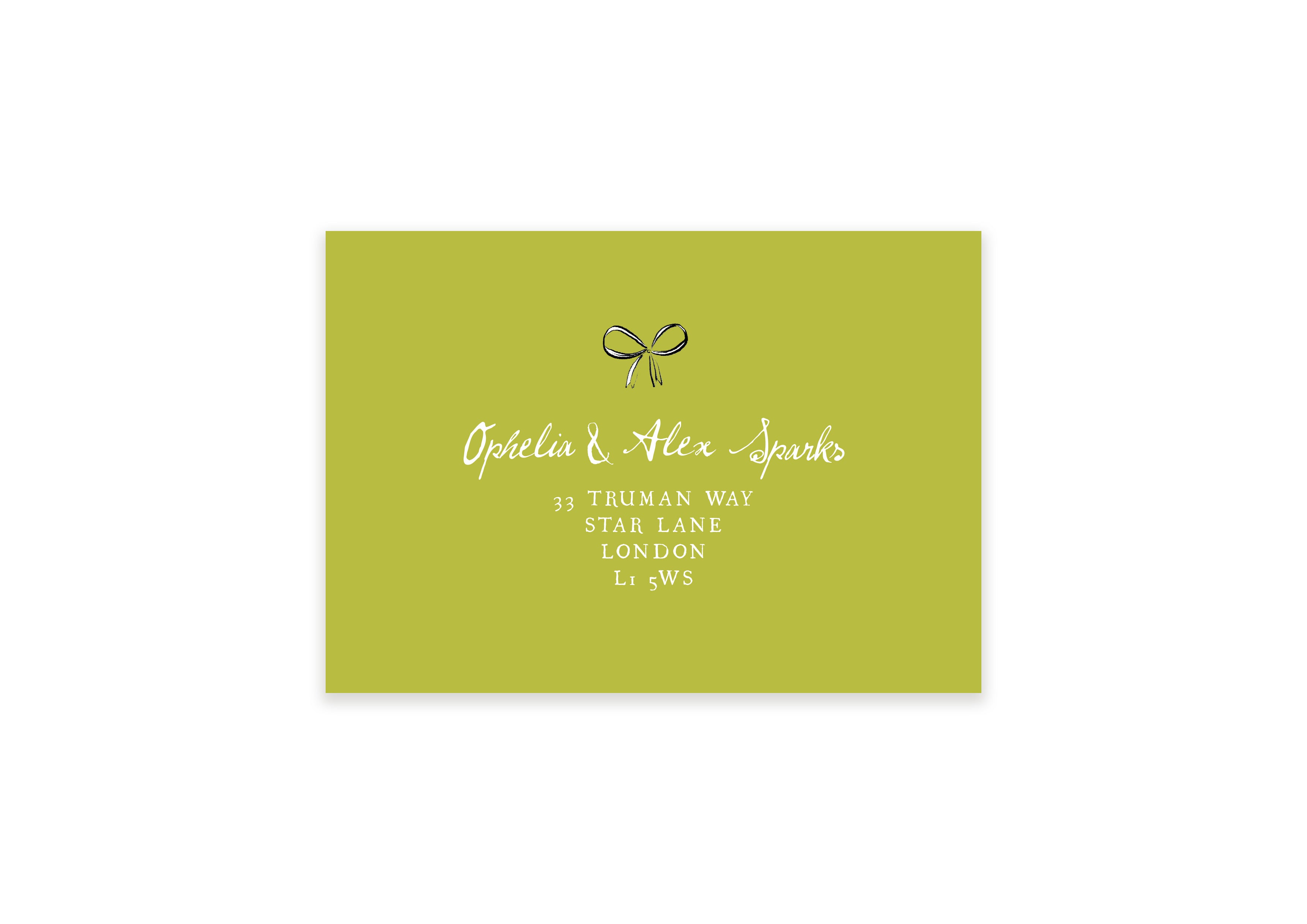 Andy Warhol - Chartreuse Envelope