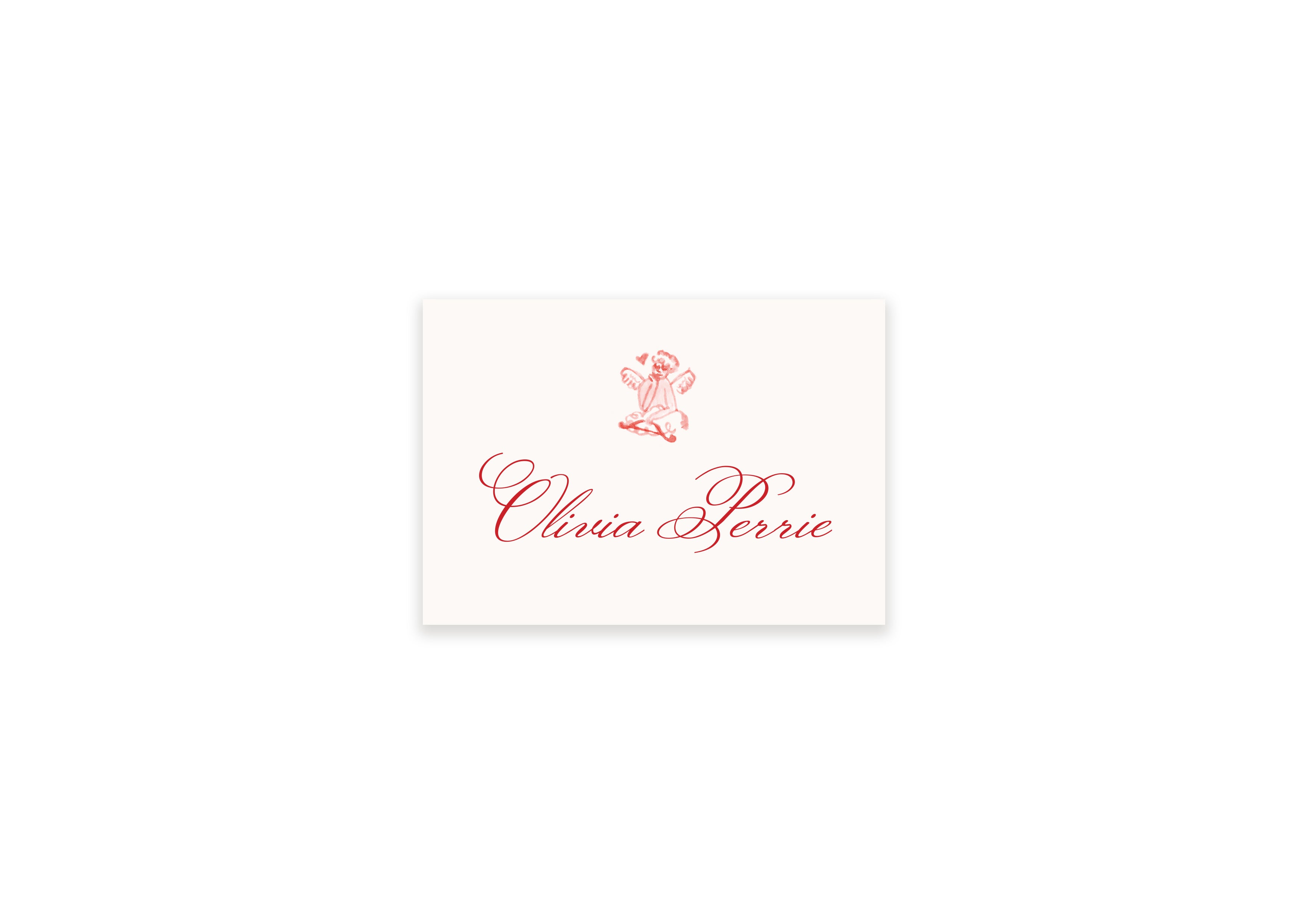Dinner In Paris - Cupid Name Cards