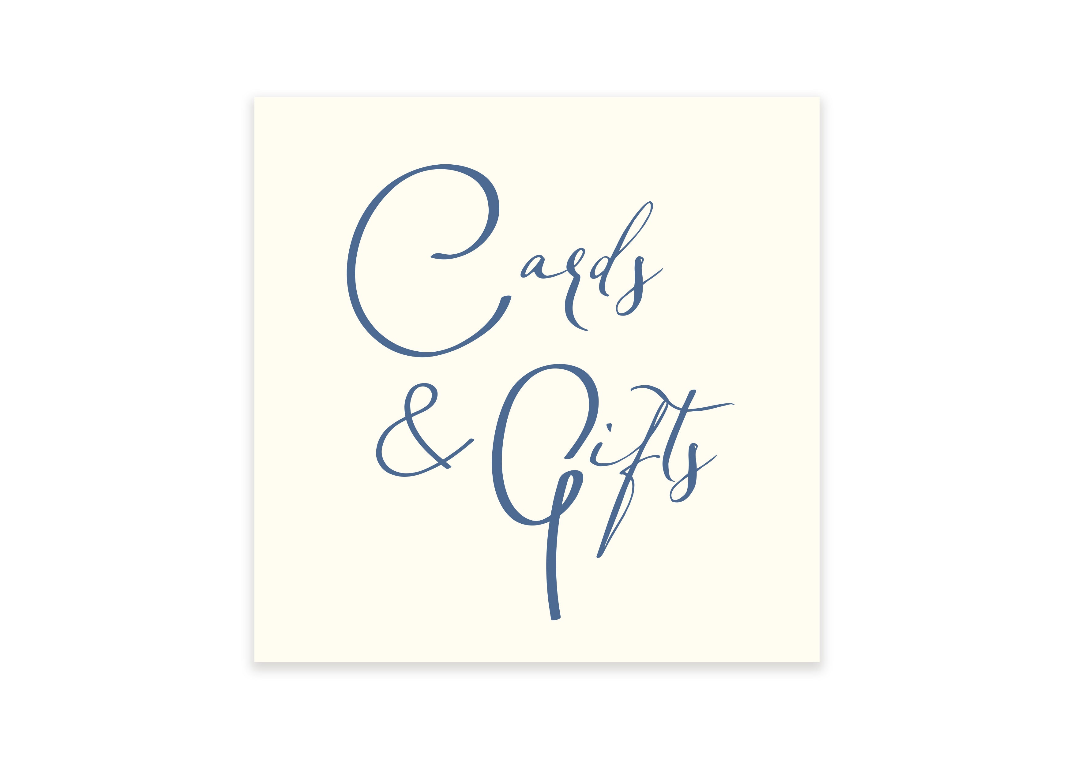 Destination  - Misc Wedding Signage