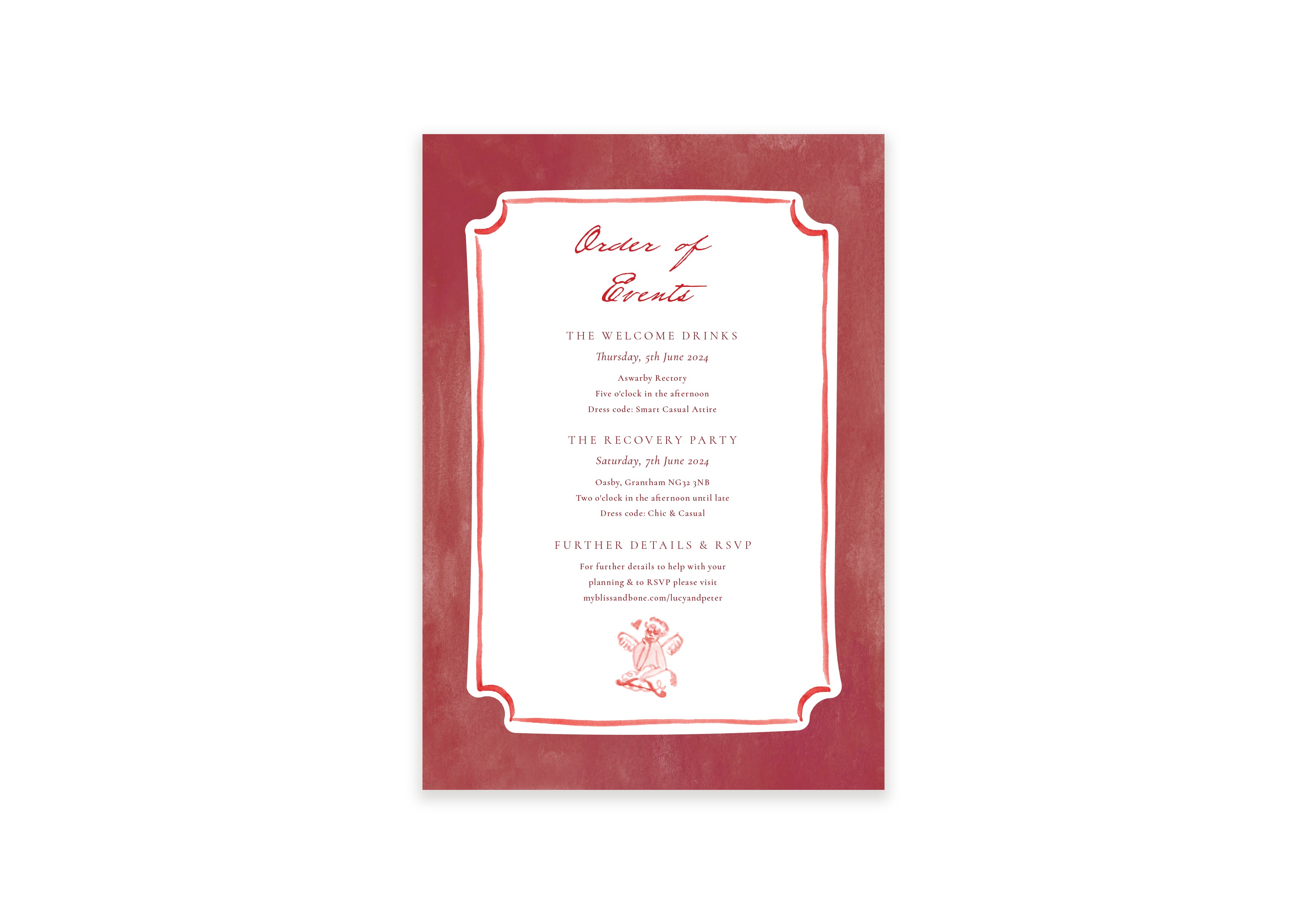 Dinner In Paris - Details Slip Border