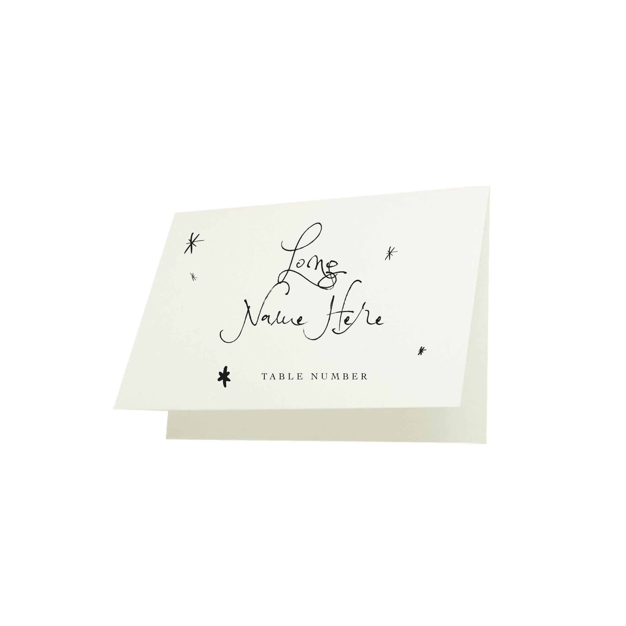 Soirée Romantique - Escort Card Stars