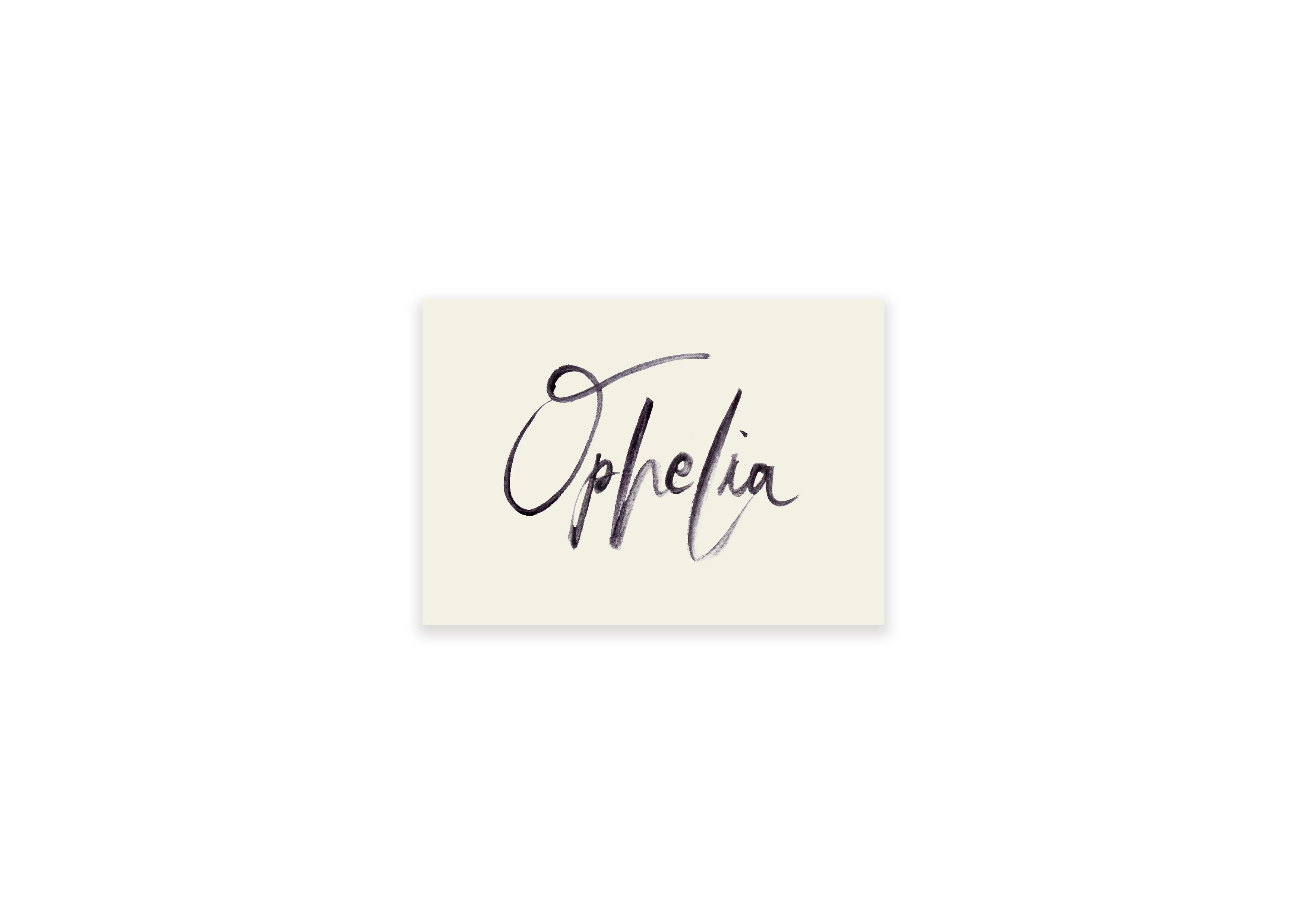 Set Gabrielle - Name Card