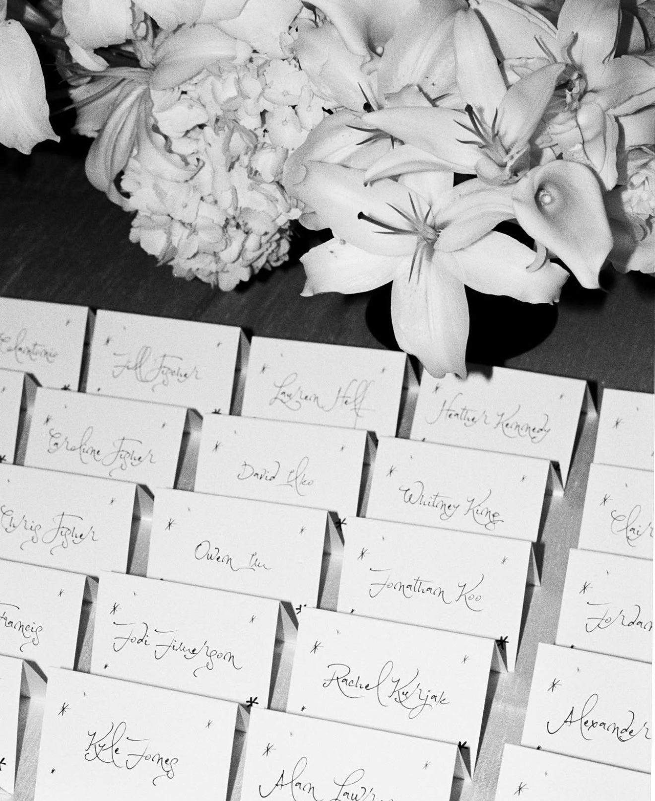 Soirée Romantique - Escort Card Stars