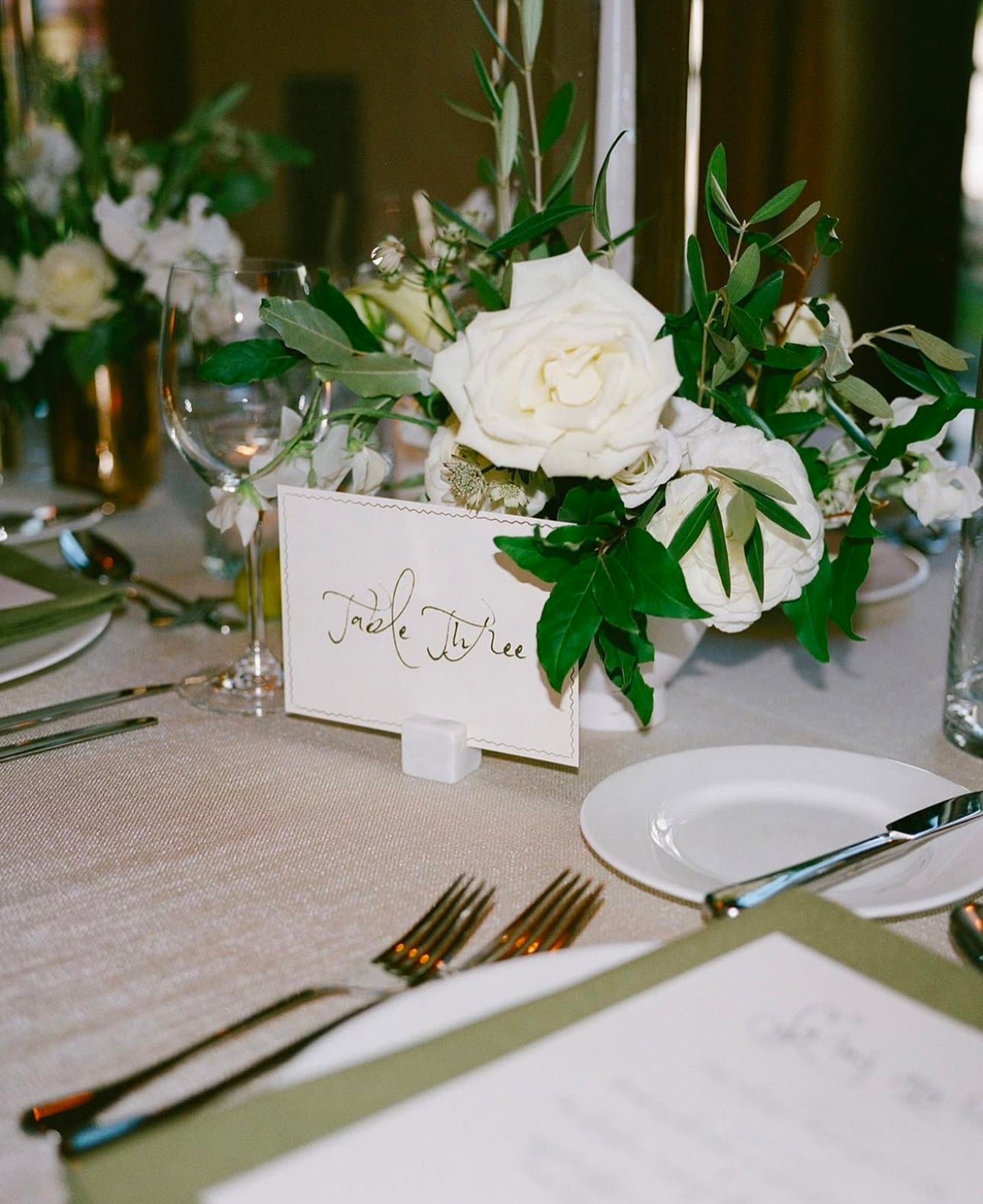 Soirée Romantique - Table Names