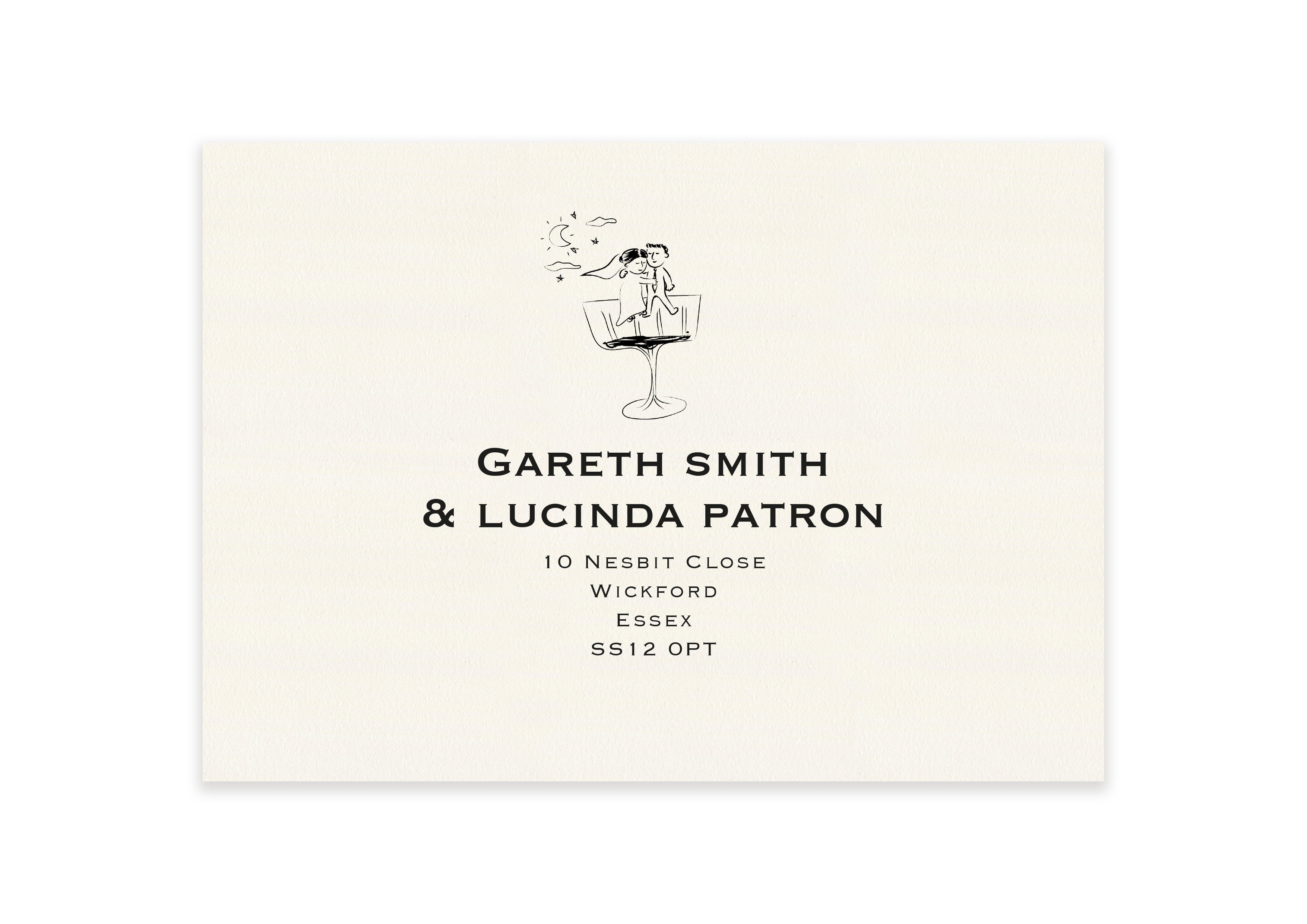 I DOodle - Personalised Invite Envelope