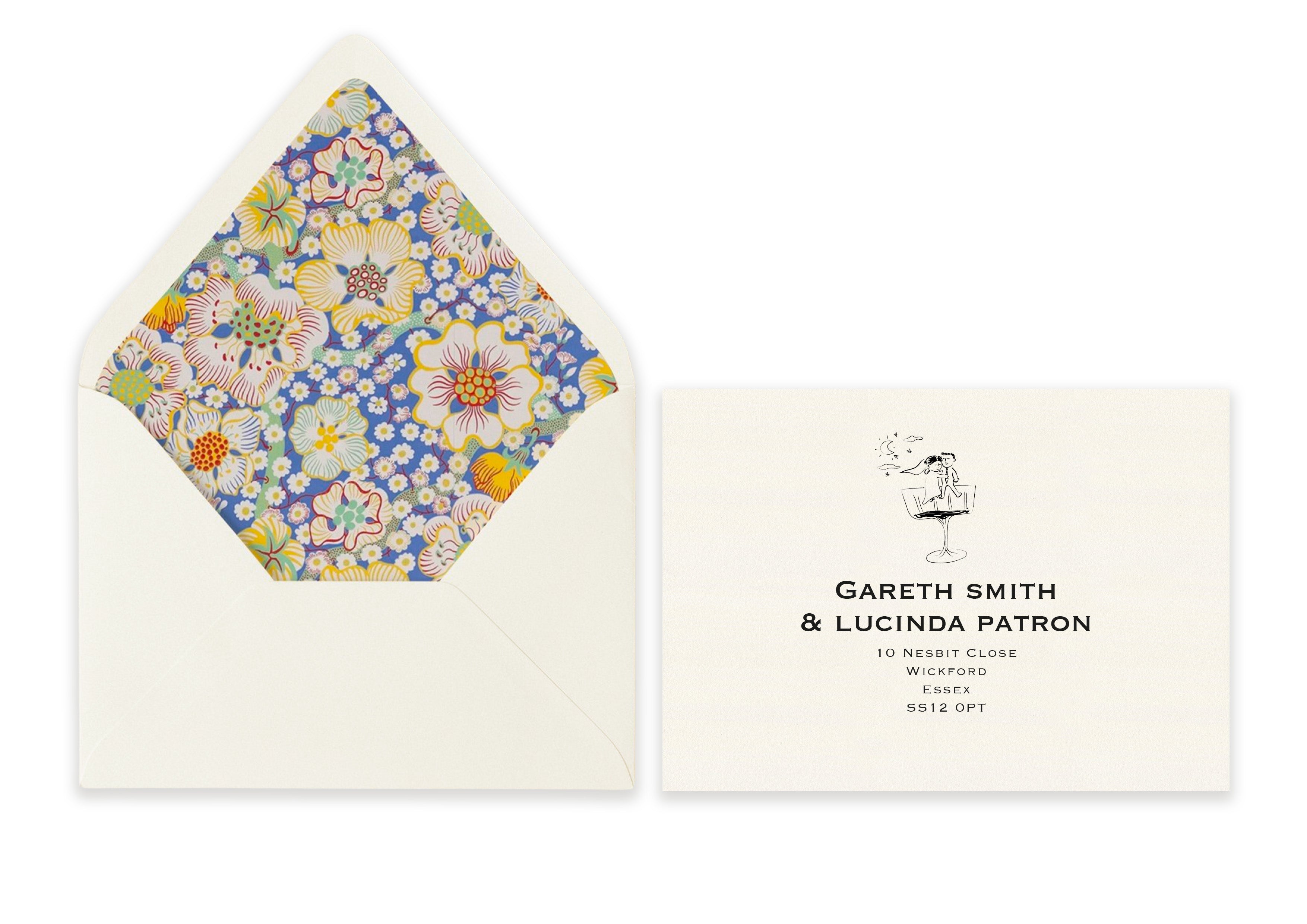 I DOodle - Personalised Invite Envelope