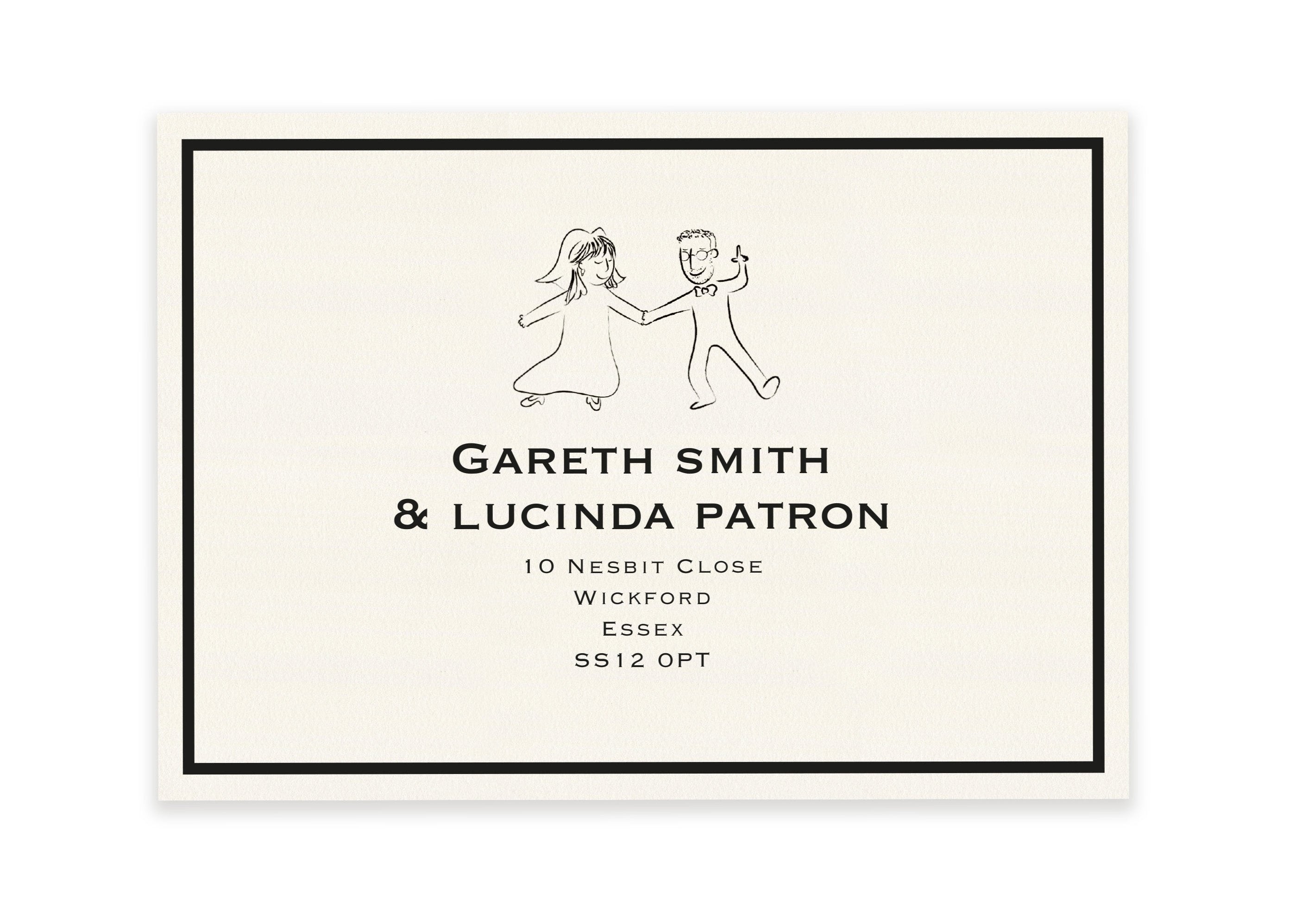 I DOodle - Save The Date Envelope