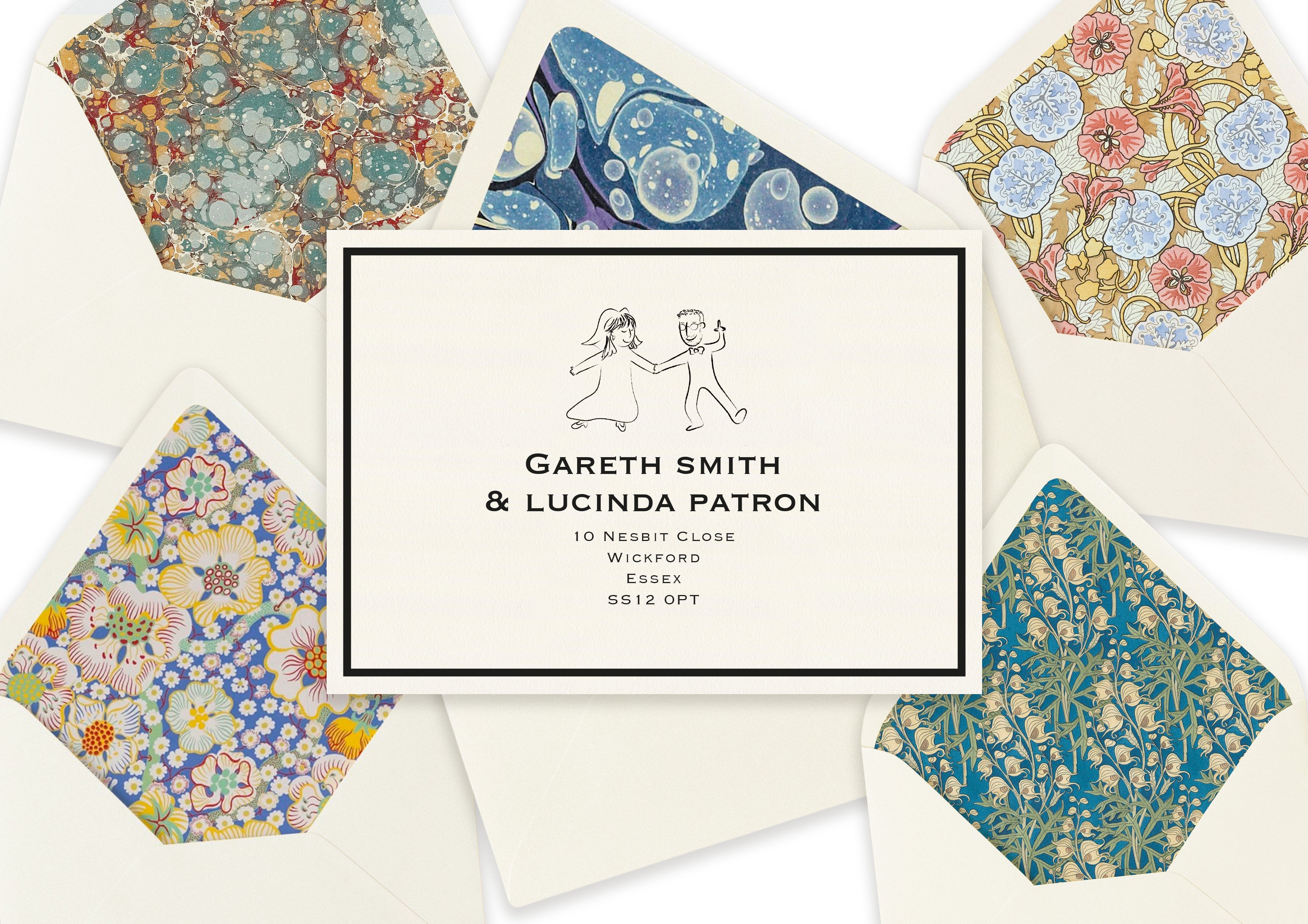 I DOodle - Save The Date Envelope