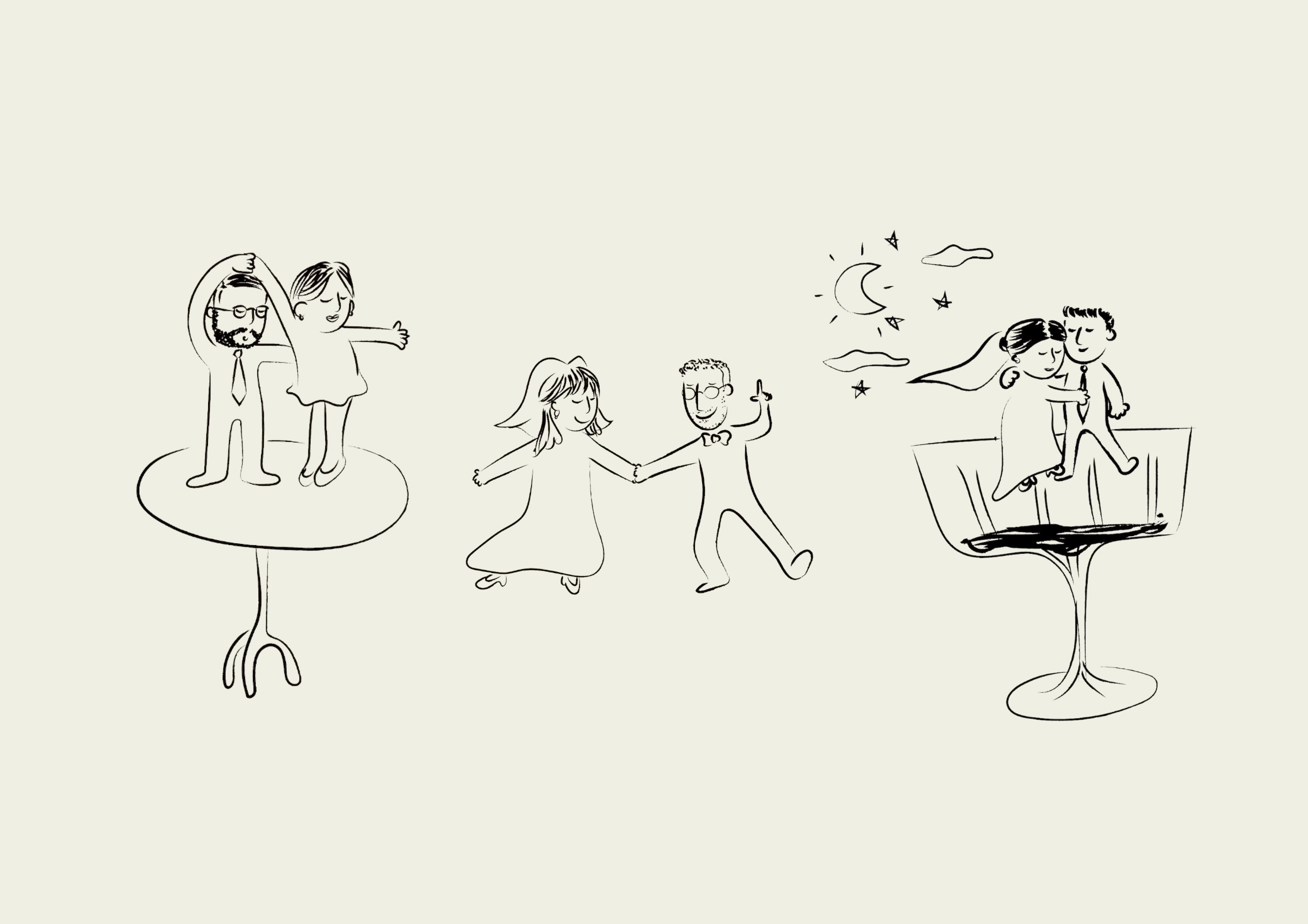 Bespoke Cartoon People Doodles