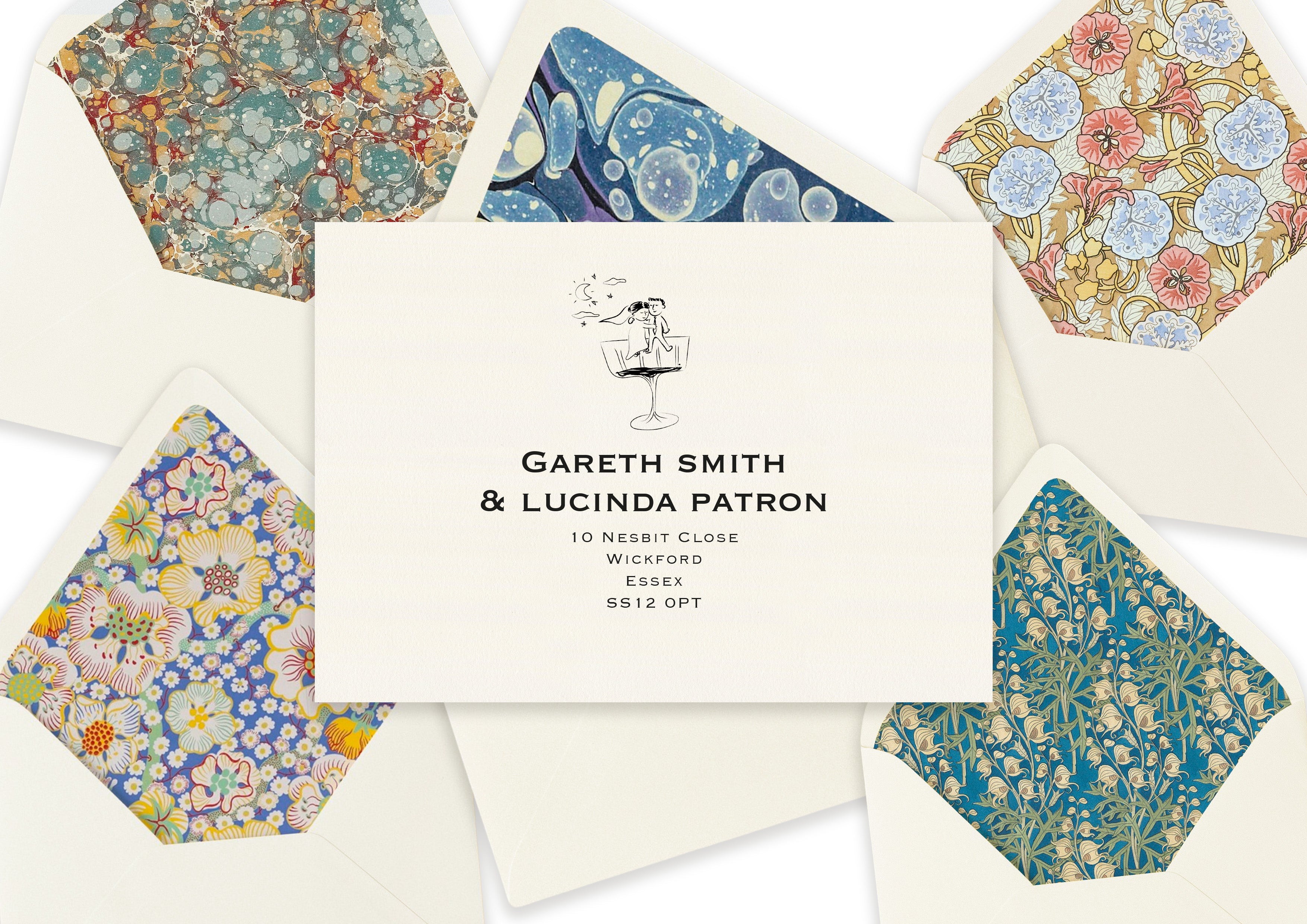 I DOodle - Personalised Invite Envelope