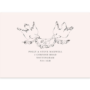 Ten Story Signature - Personalised Invite Envelope - Birds