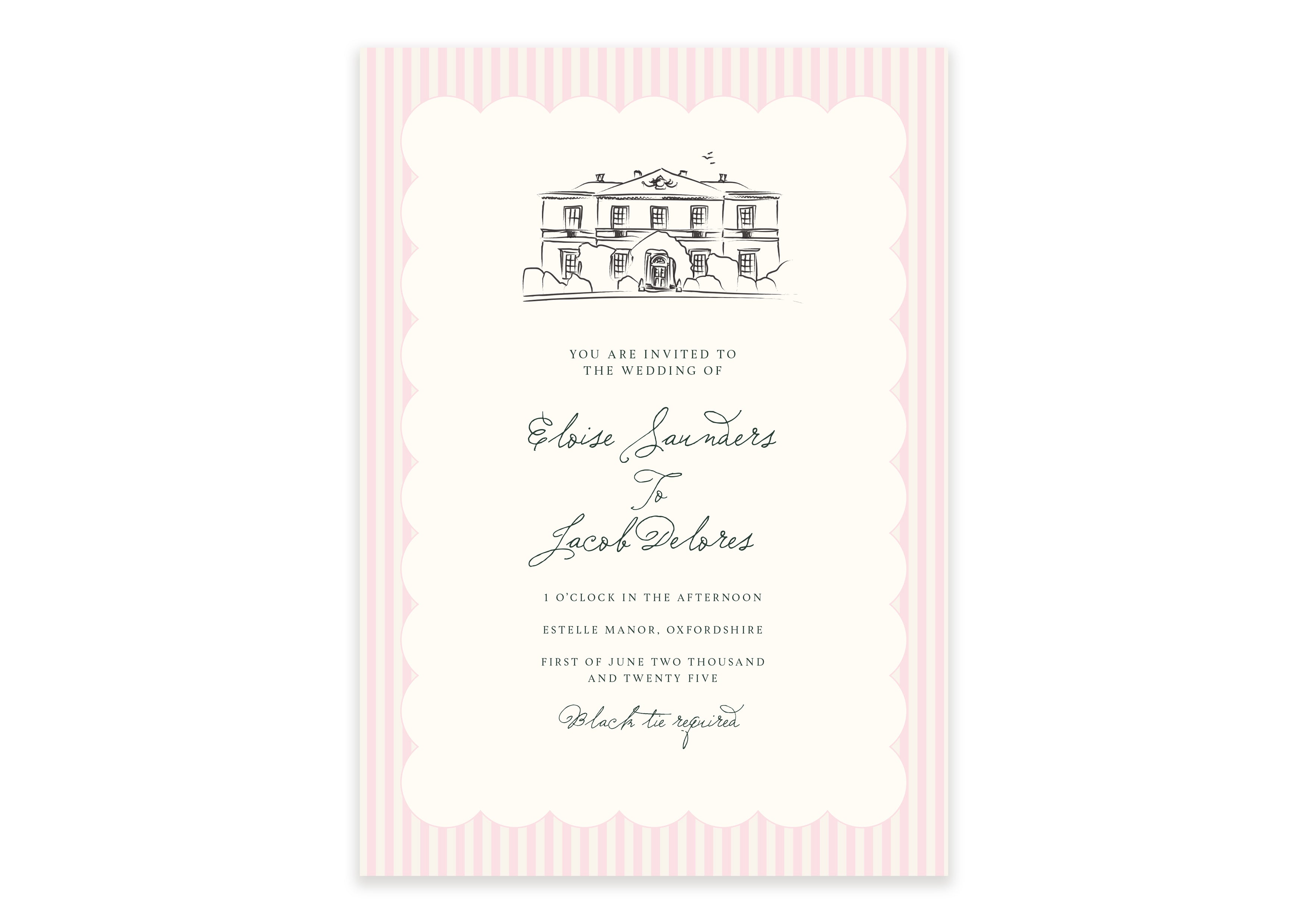 Ten Story Signature  - Invitation