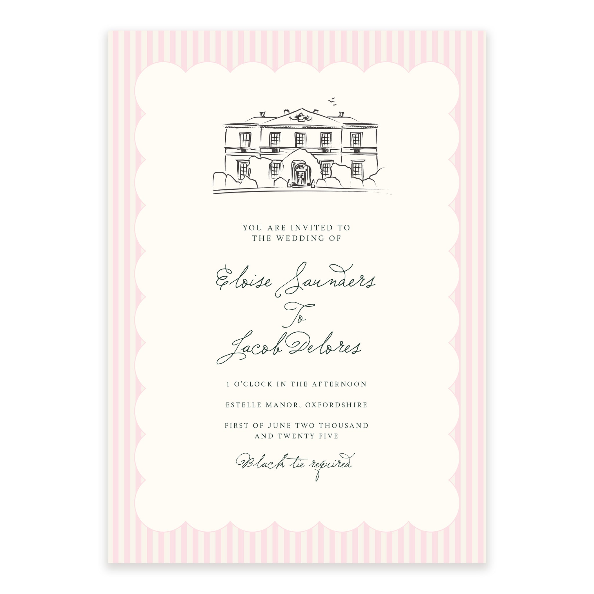 Ten Story Signature  - Invitation