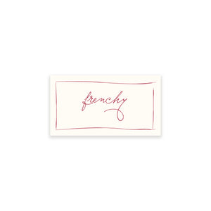 Ten Story Signature - Name Card 4 - Pink