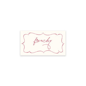 Ten Story Signature - Name Card 7 Pink