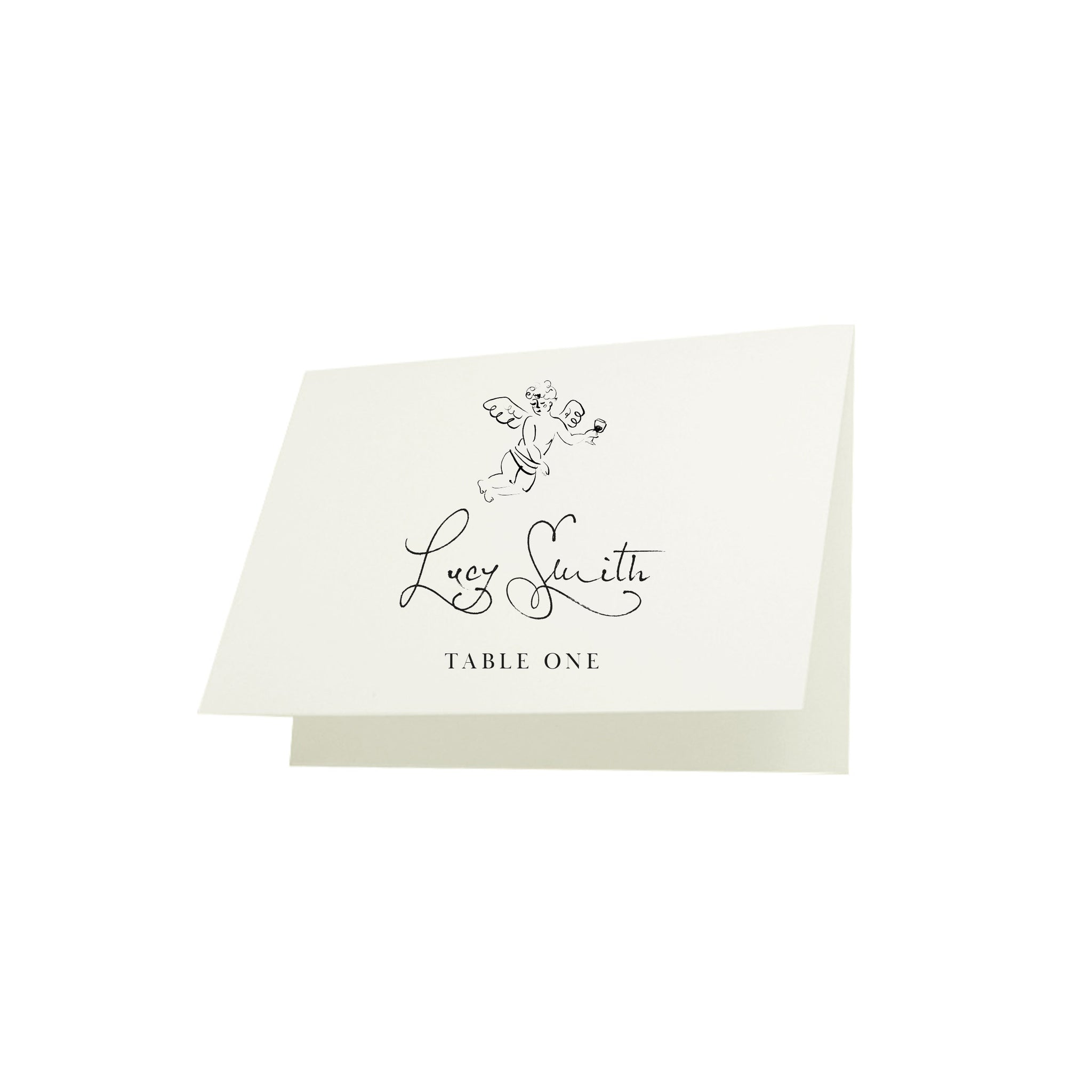 Soirée Romantique - Cupid Escort Card