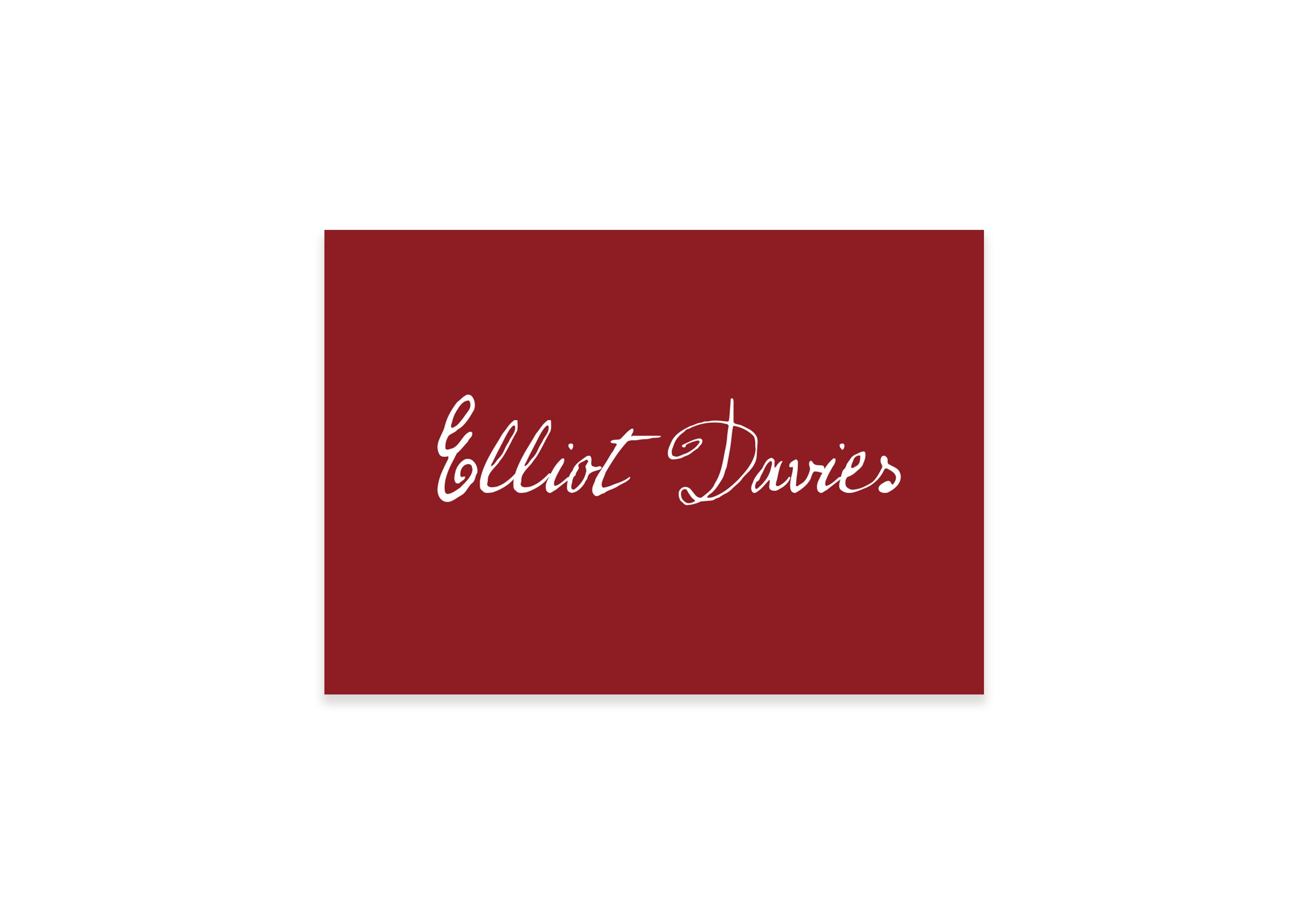 Andy Warhol - Name Card 5