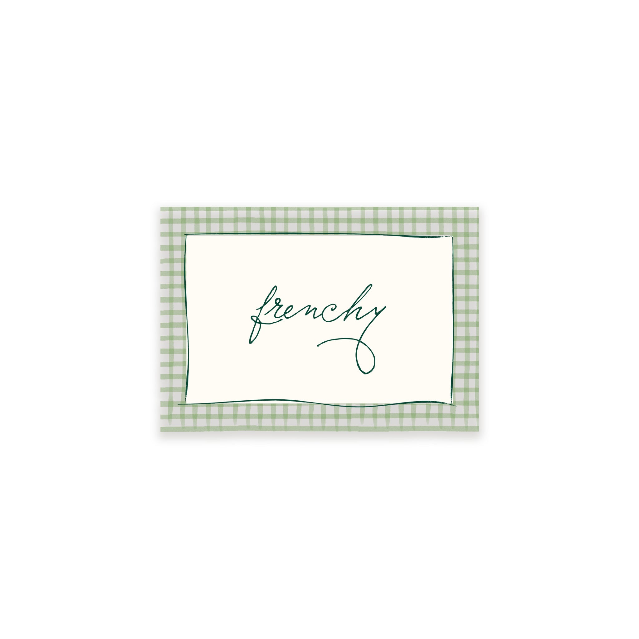 Ten Story Signature - Name Card 2 - Green