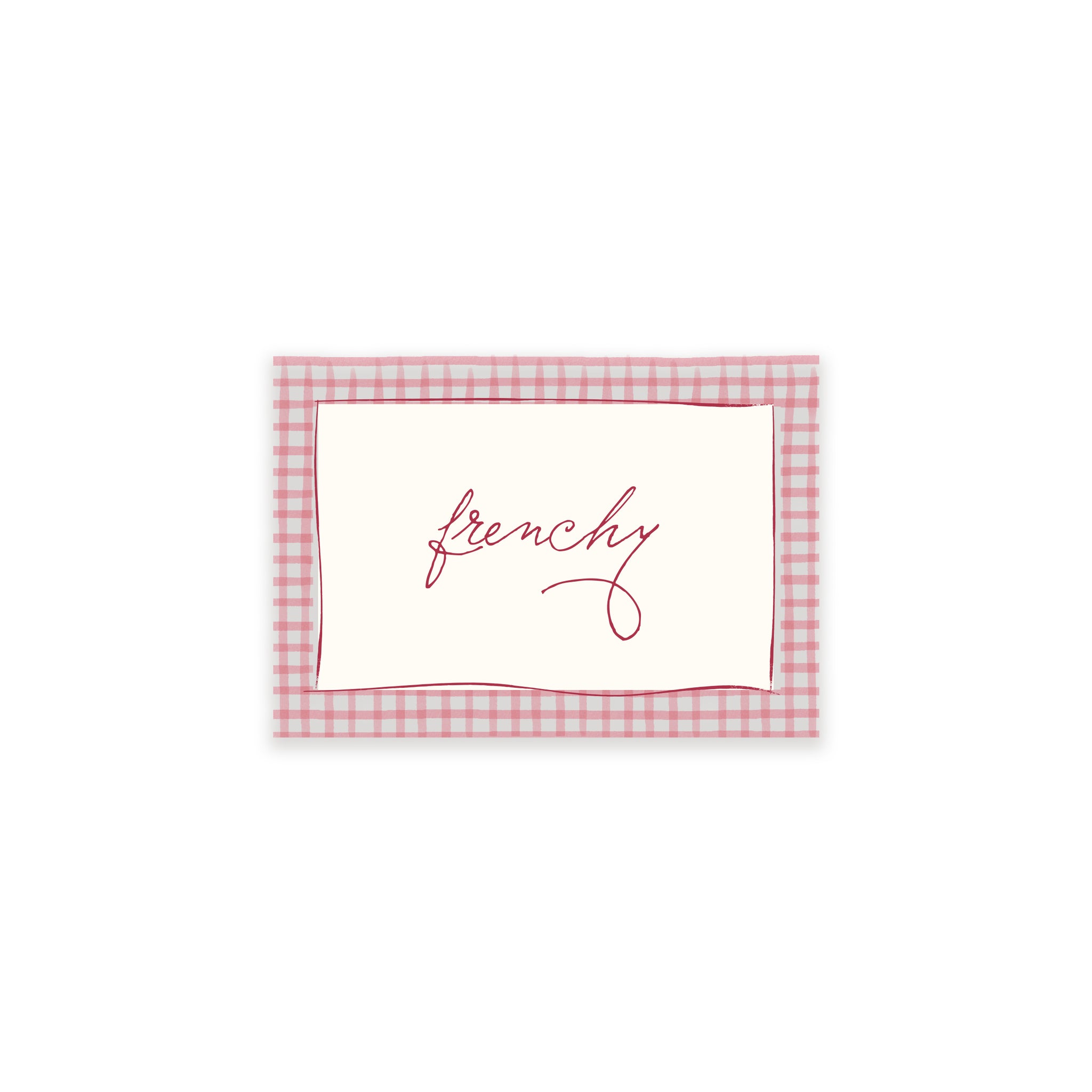 Ten Story Signature - Name Card 1 - Pink