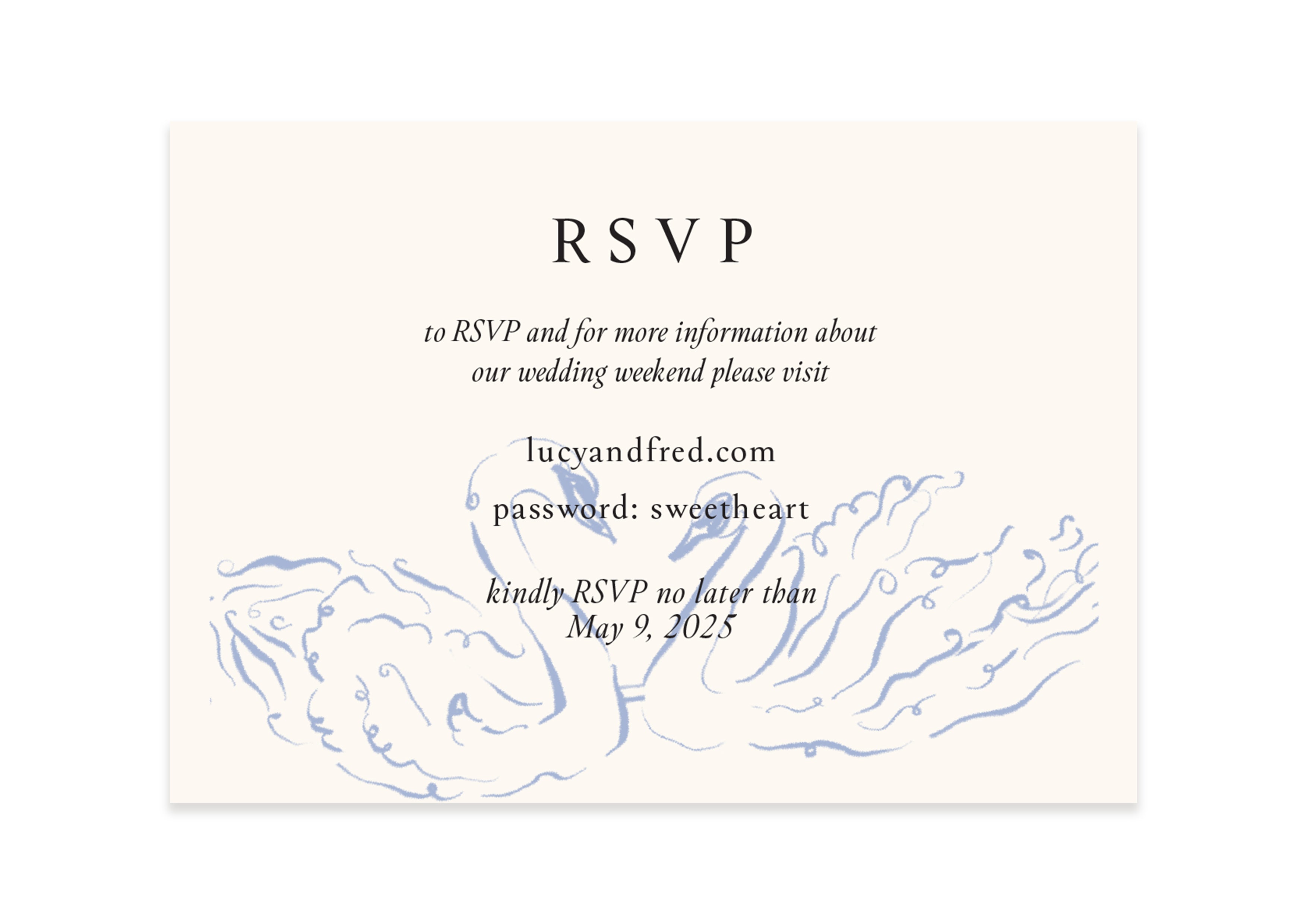 The Year Of The Bow - Swan RSVP