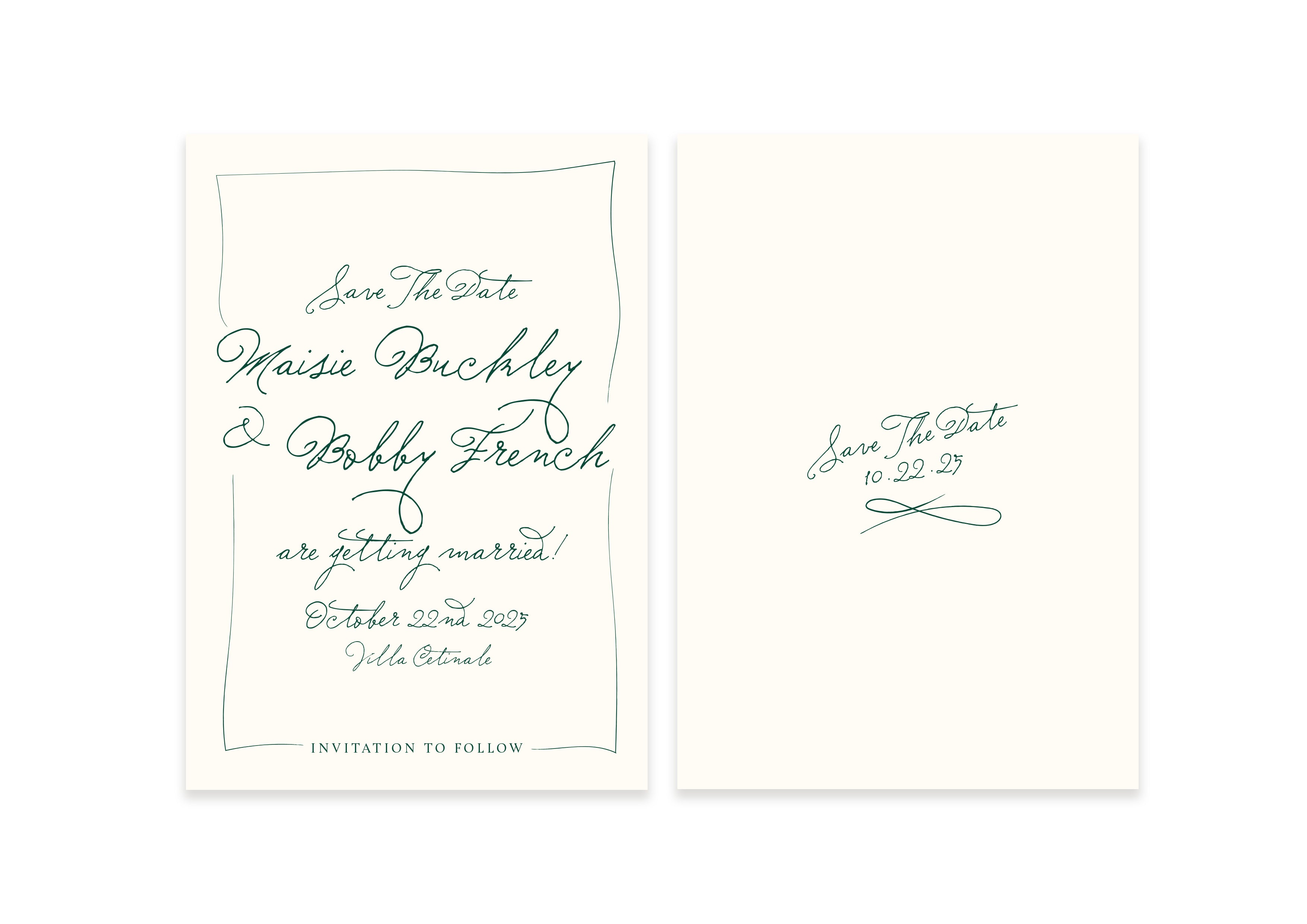 Ten Story Signature - Save The Date