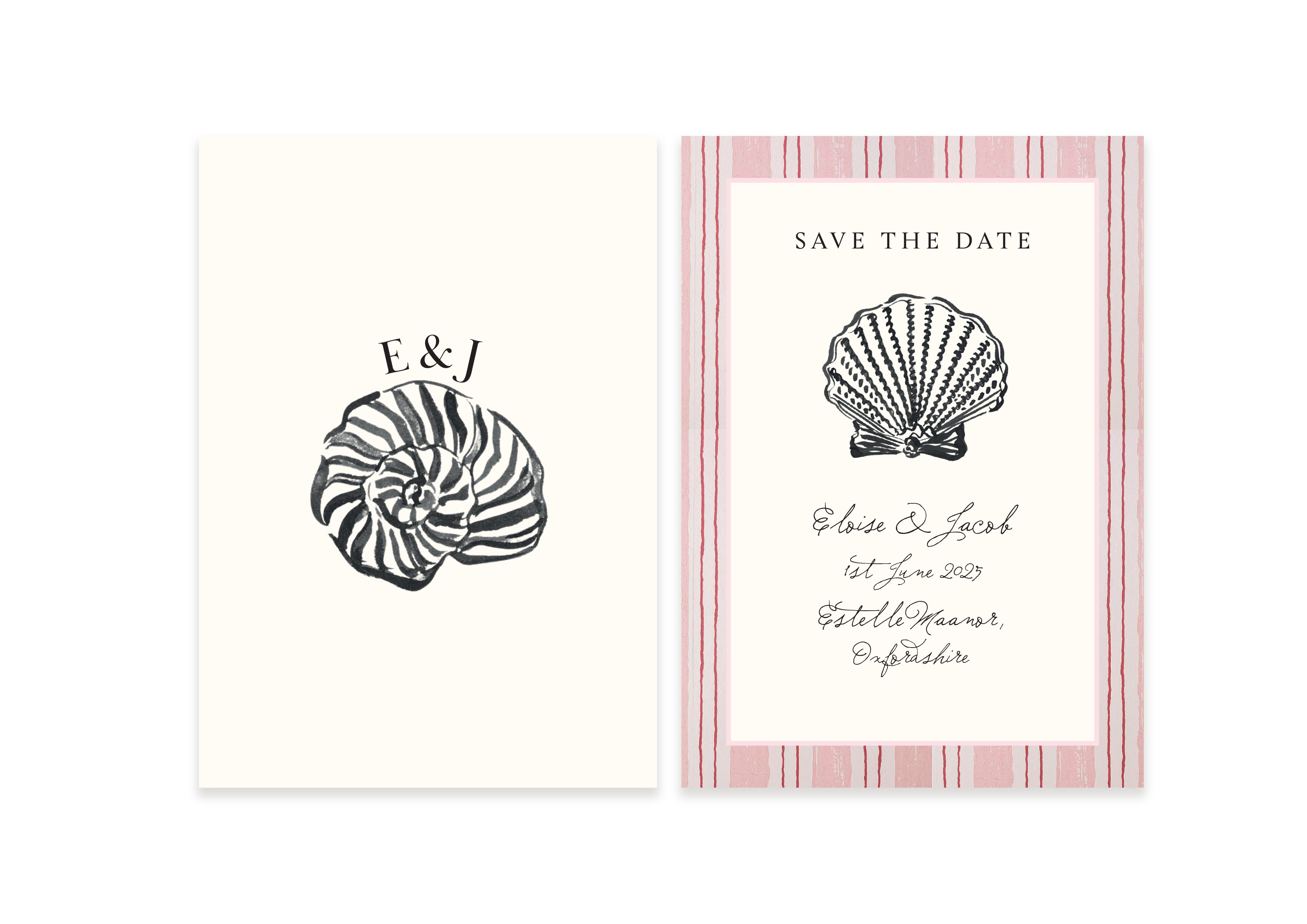 Ten Story Signature - Save The Date Shell