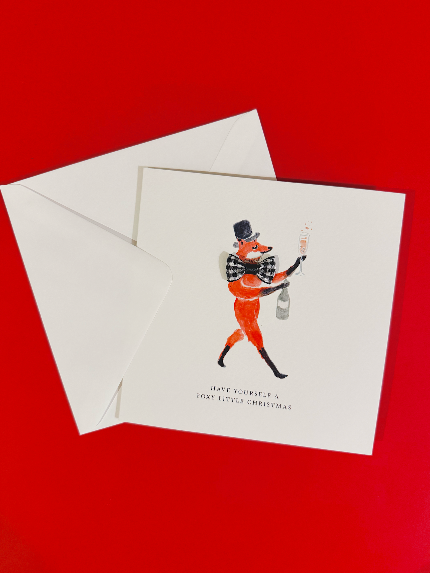 Foxy Christmas Card