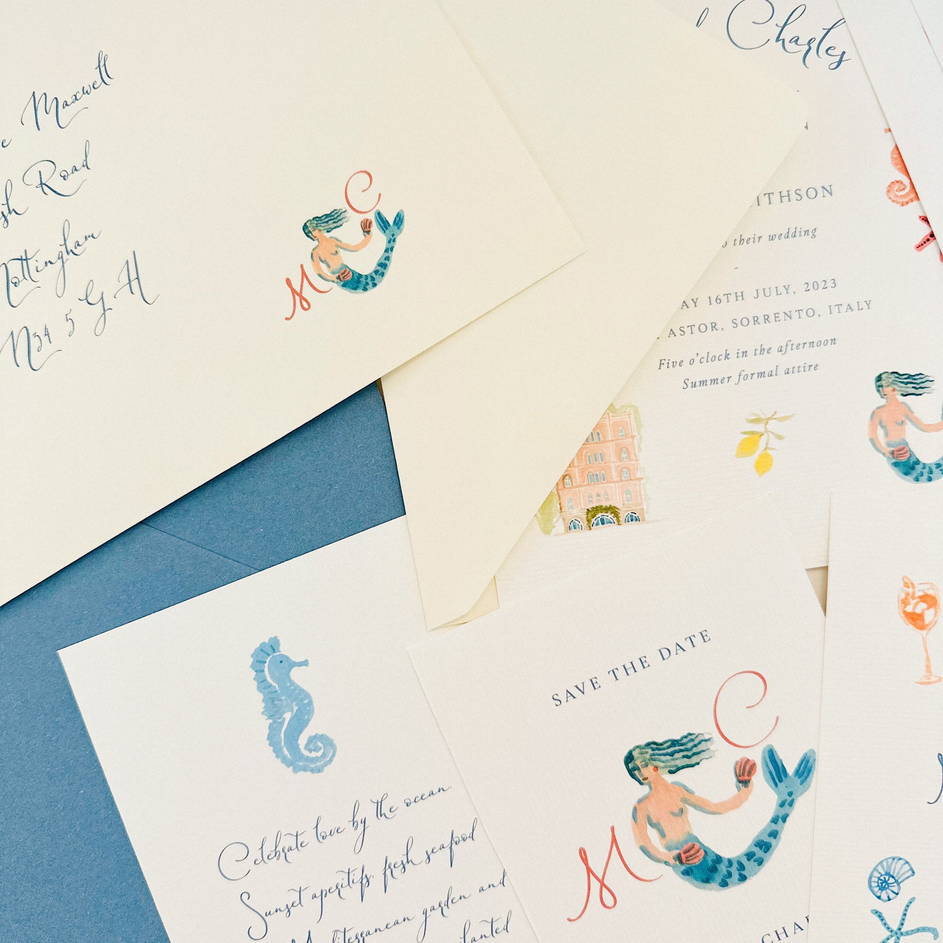 The Destination Suite - Save The Date Personalised Envelope