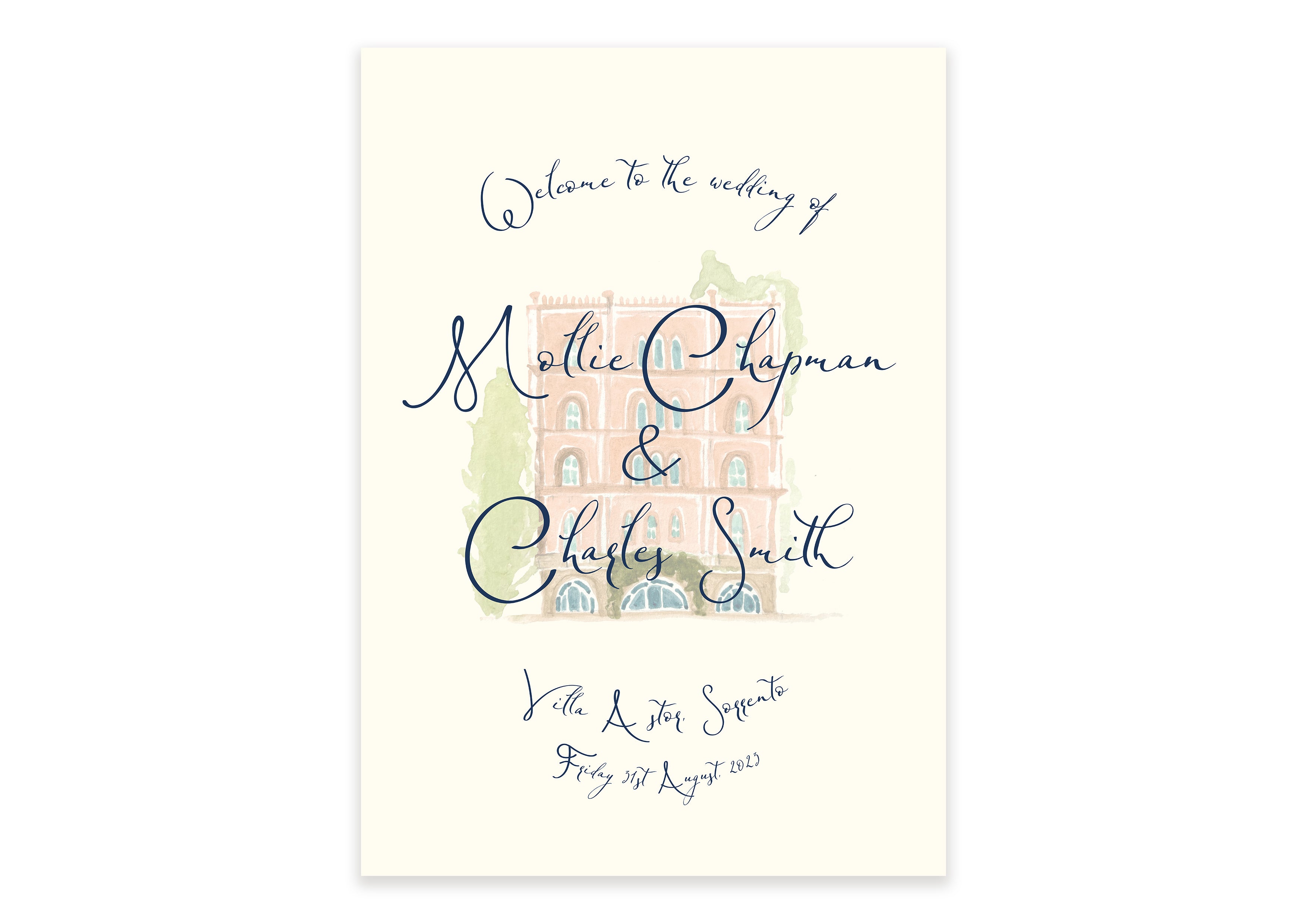 Destination  - Digital Welcome Sign (Print Yourself)