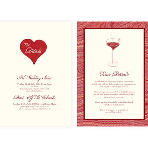 Mon Chéri - Red Details Slip