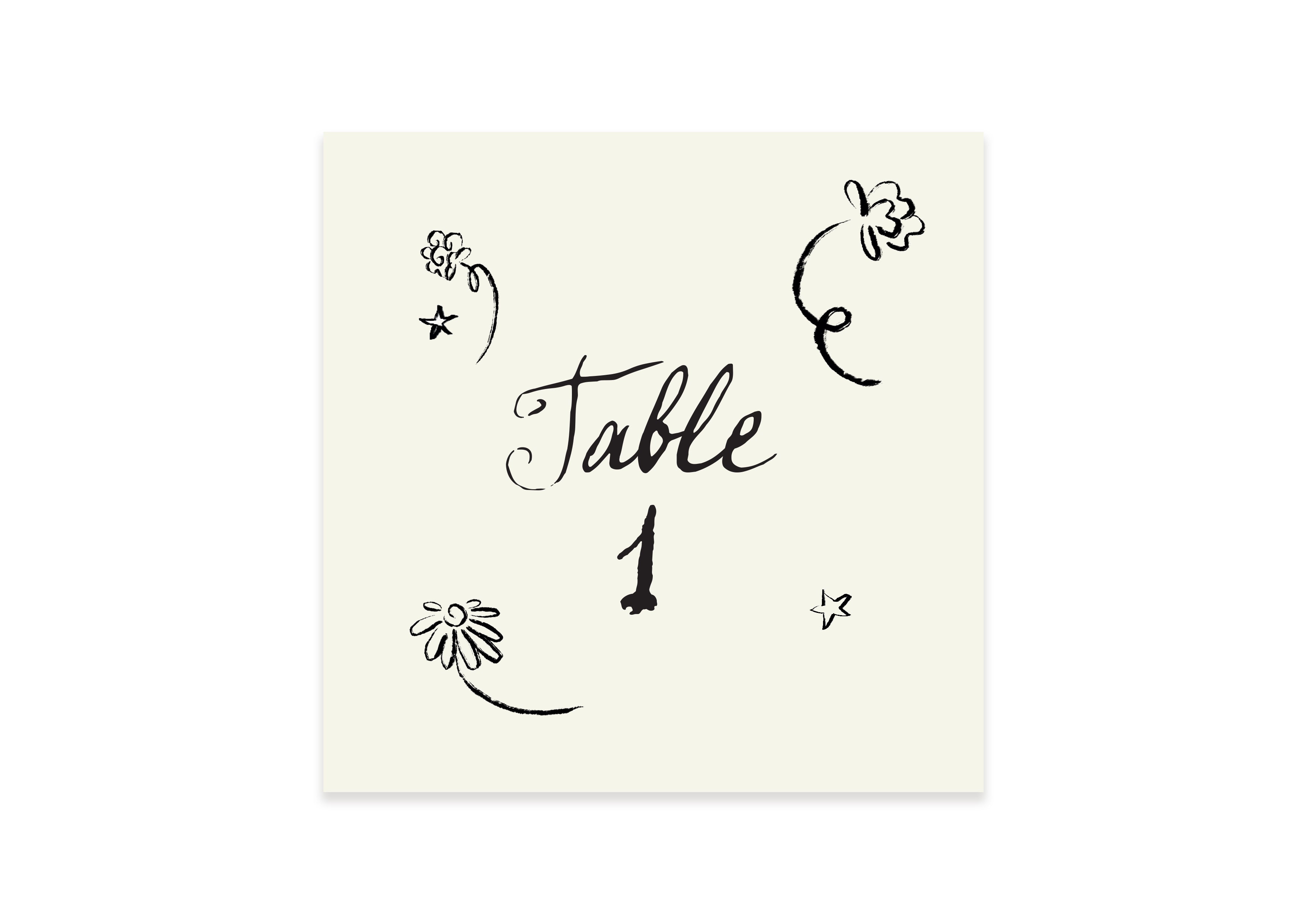 Andy Warhol - Table Names