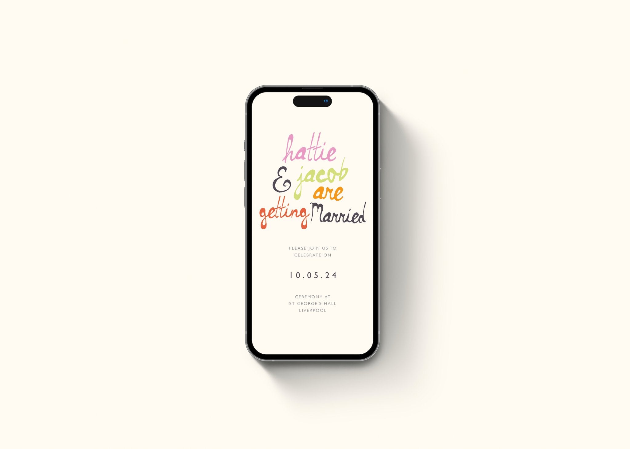 My Sweet Love - Digital Invitation - e-Invite - Ten Story Stationery