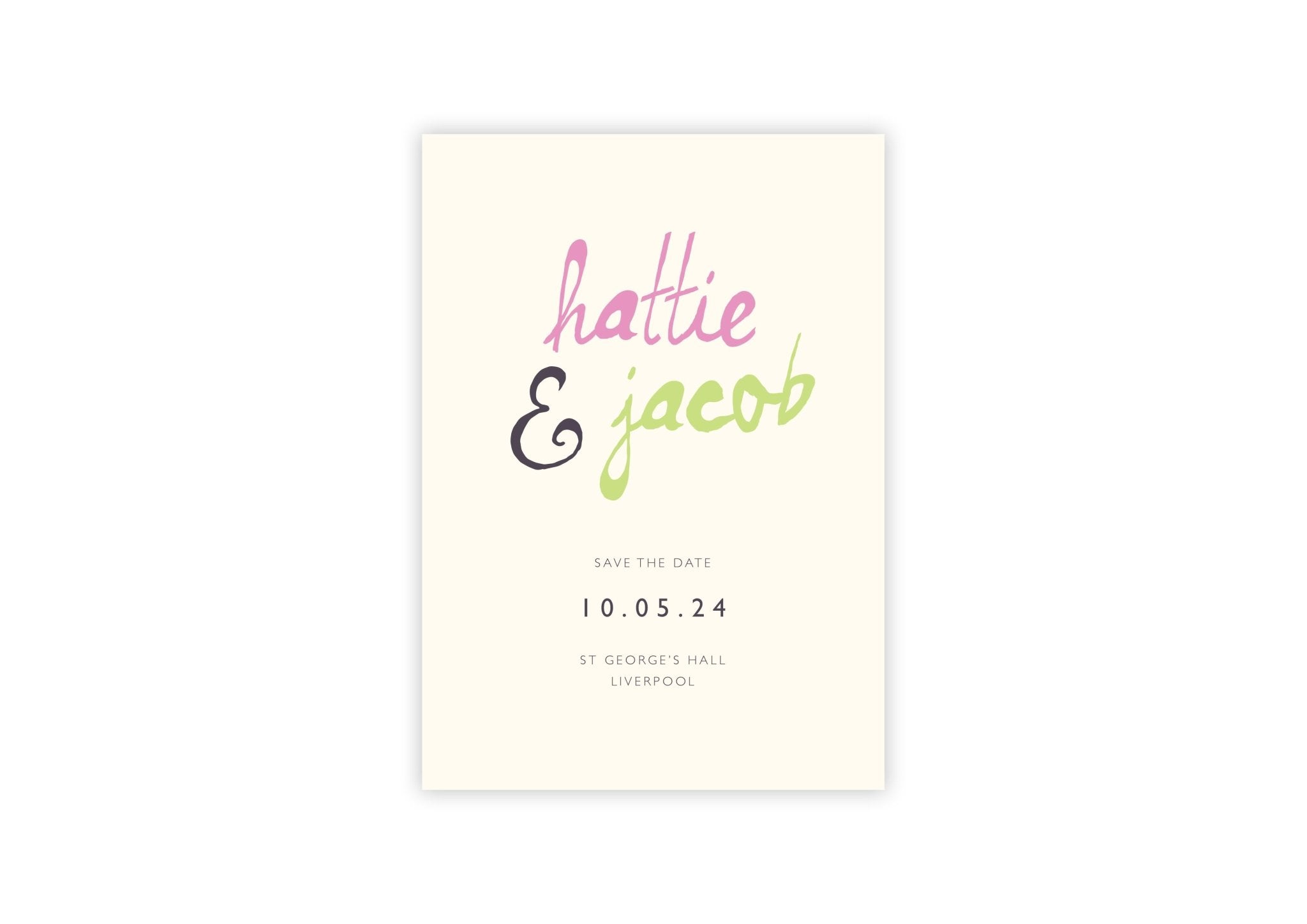 My Sweet Love - Save The Date - Ten Story Stationery