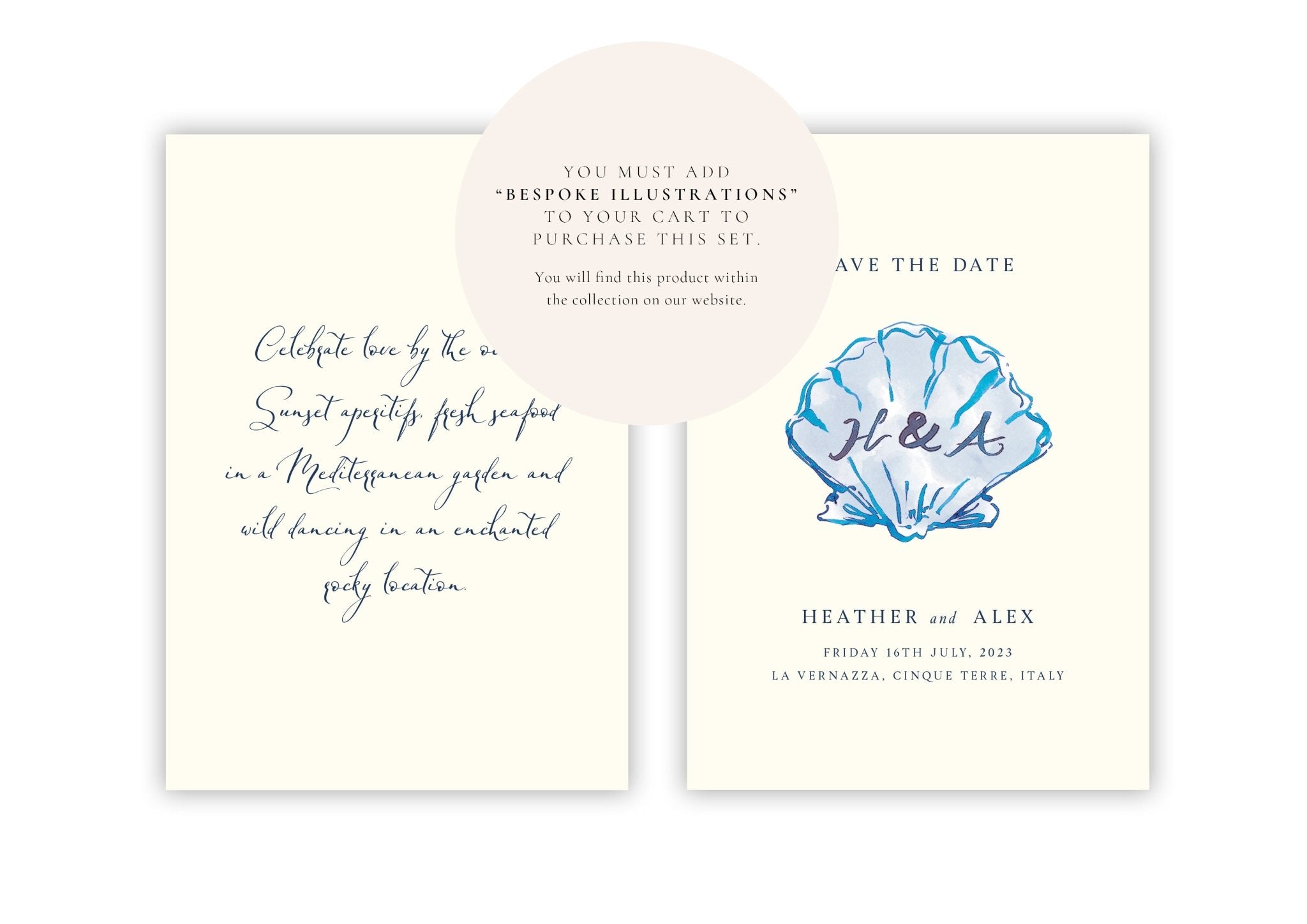Natasha Howie X Ten story - Save The Date - Ten Story Stationery