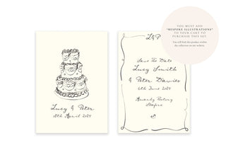 Parisian Lovers - Save The Date - Ten Story Stationery